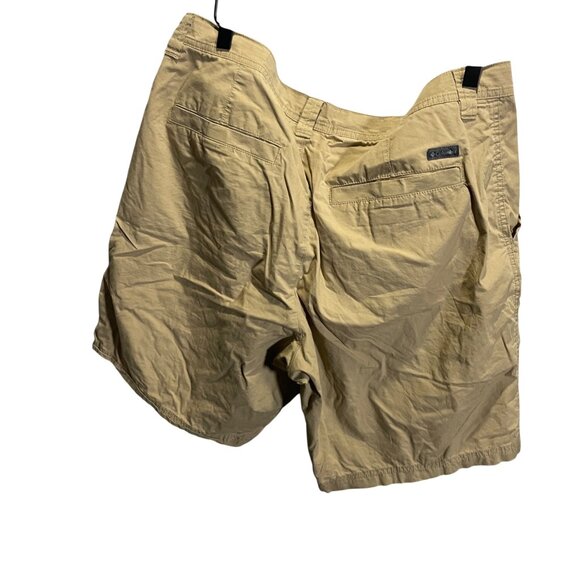 Columbia Mens Tan Outdoor Cargo Shorts Size 36 Relaxed Fit Durable Lightweight - Picture 4 of 5